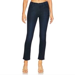 Mother The Mid-Rise Dazzler Ankle Jeans now or never dark blue 29